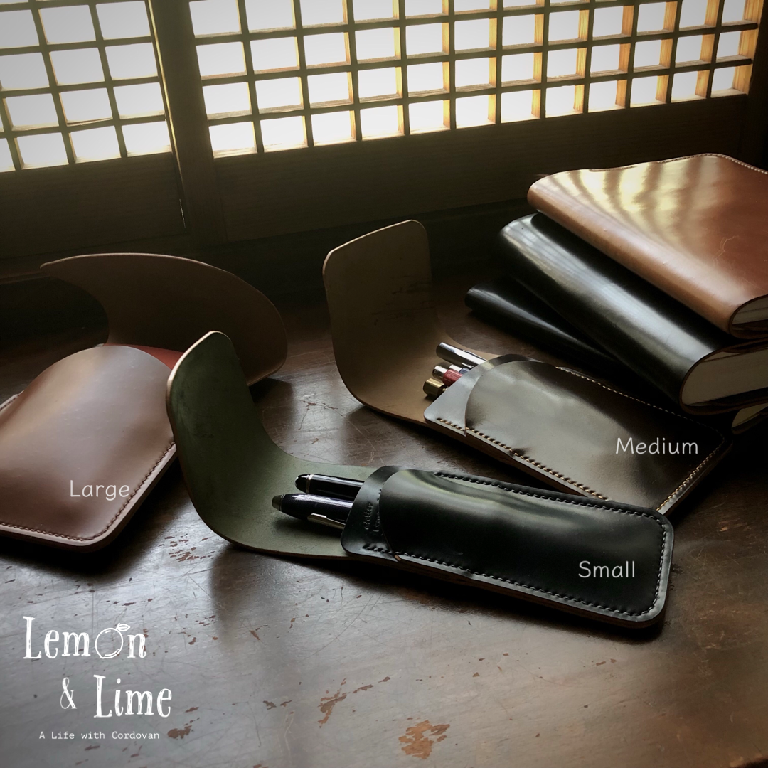 Shell Pen Case (Large)【Horween】シェルコードバンのペンケース (Lサイズ)