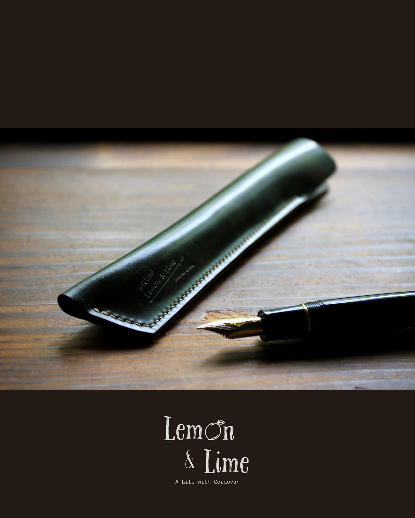 Shell Pen Sheath【Horween】シェルコードバンのペンシース