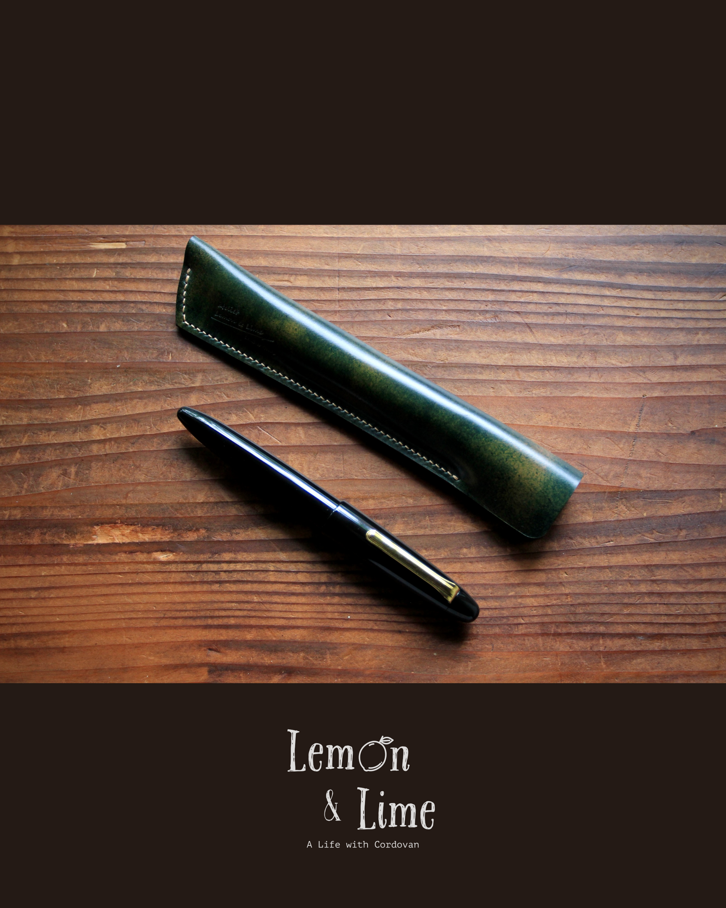 Shell Pen Sheath【Horween】シェルコードバンのペンシース