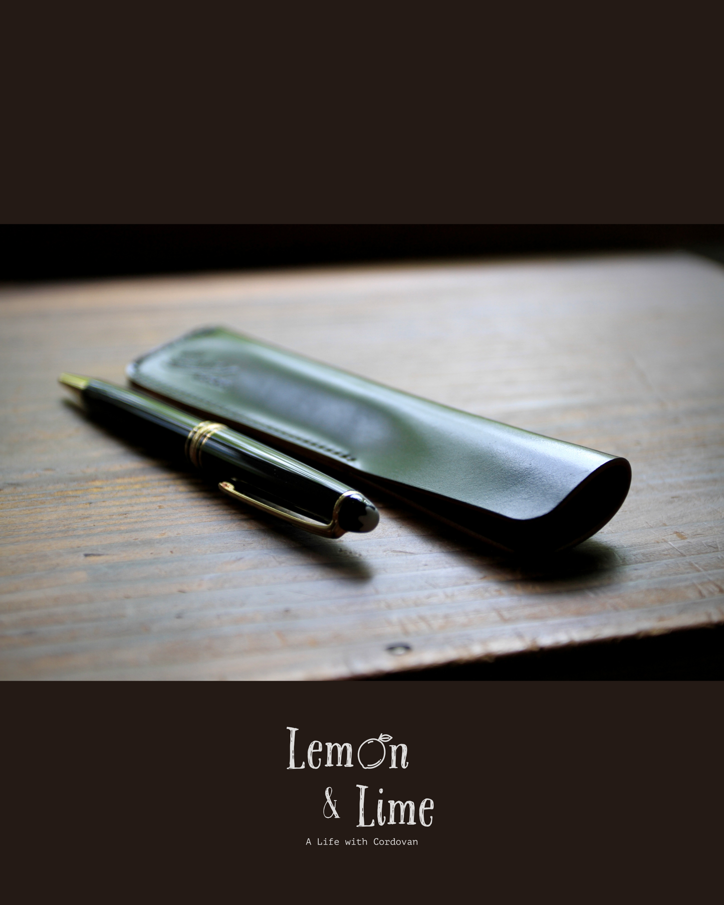 Shell Pen Sheath【Horween】シェルコードバンのペンシース