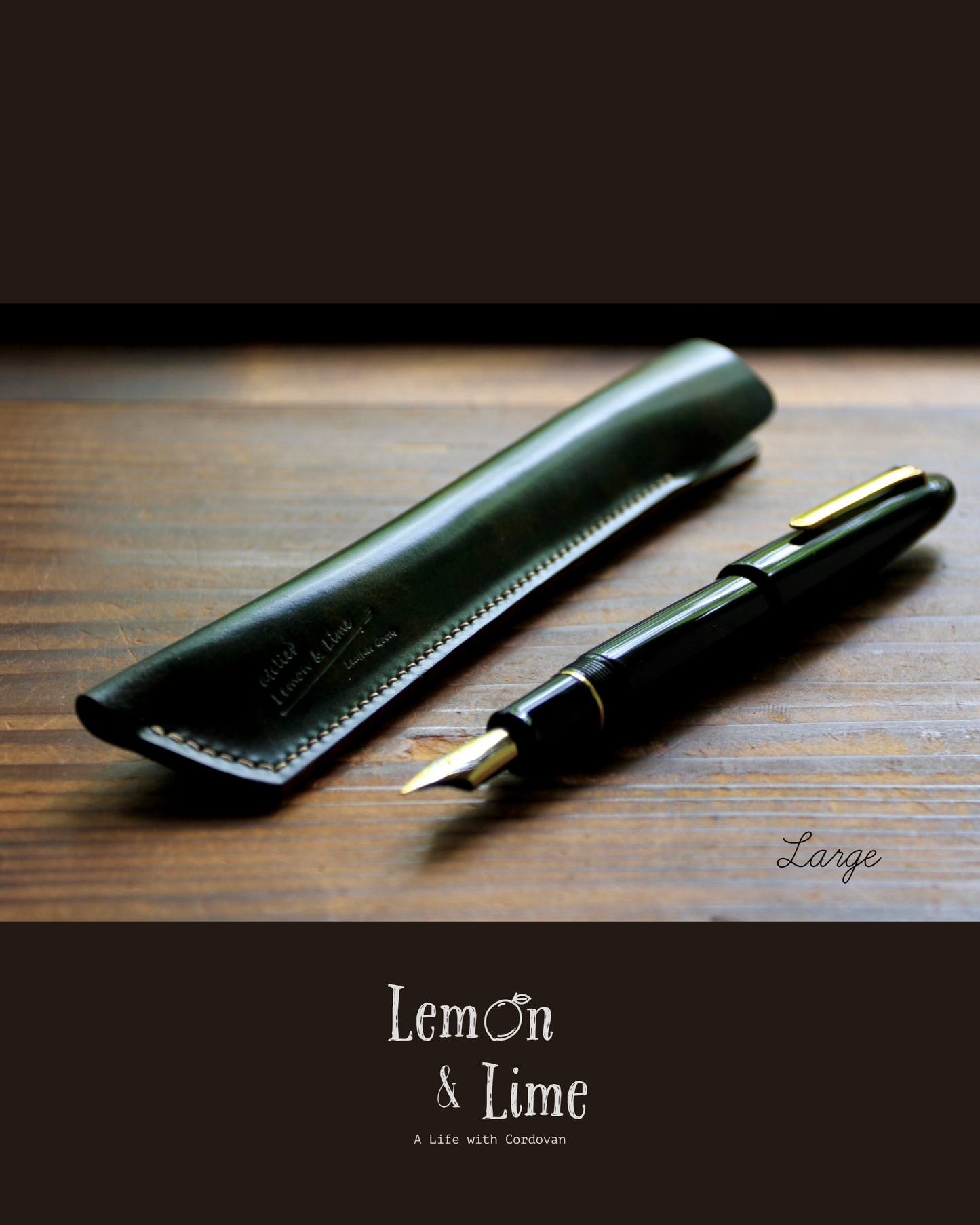Shell Pen Sheath【Horween】シェルコードバンのペンシース