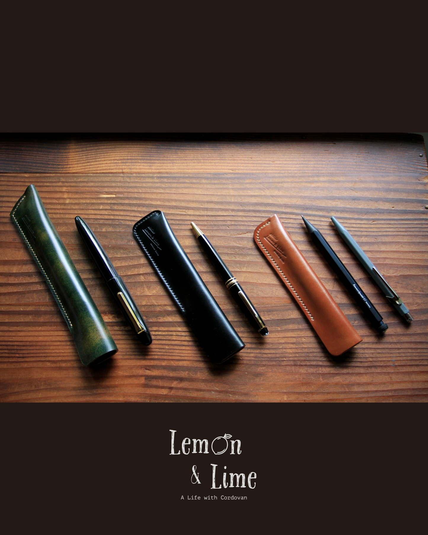 Shell Pen Sheath【Horween】シェルコードバンのペンシース