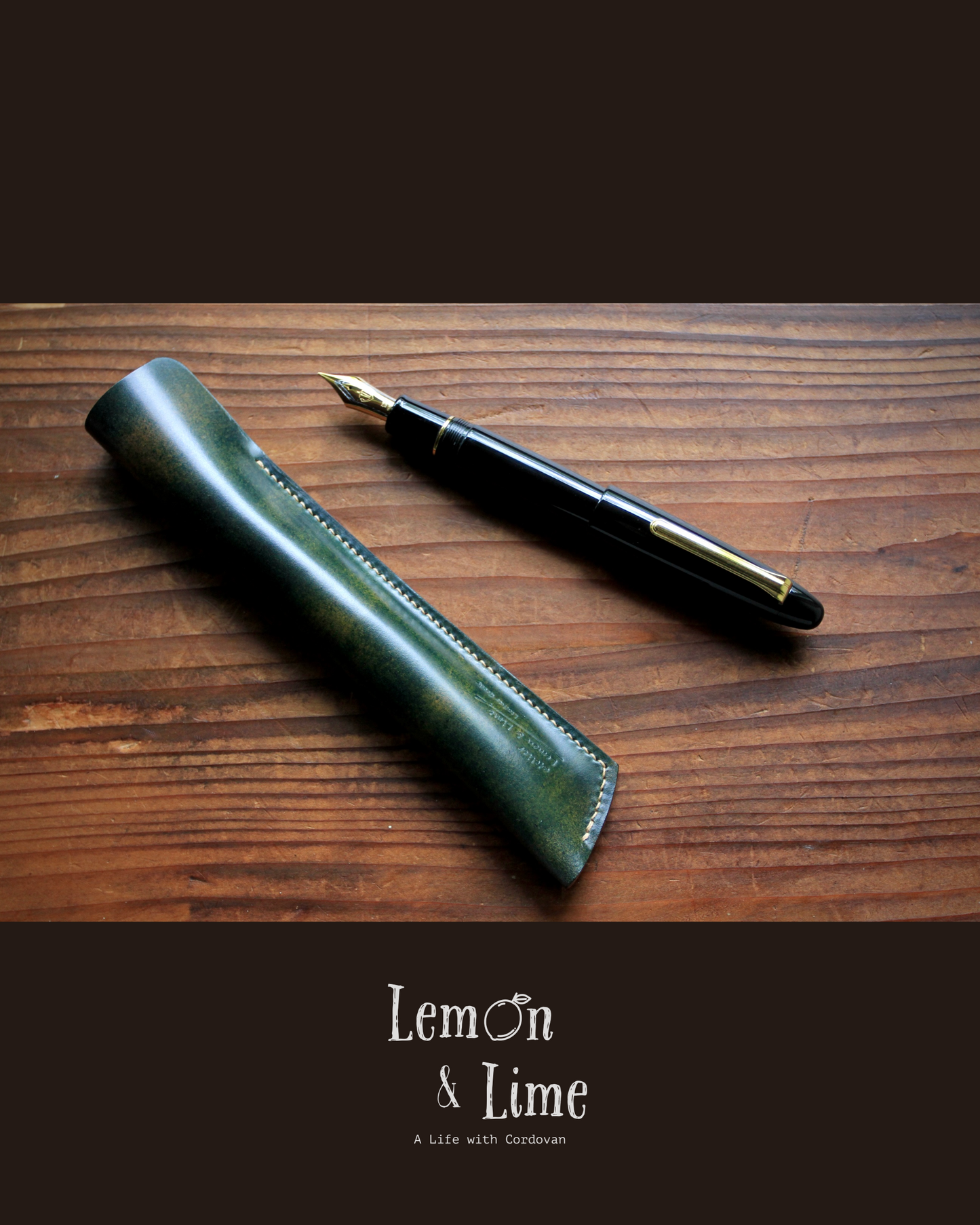 Shell Pen Sheath【Horween】シェルコードバンのペンシース