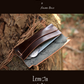 Shell Wallet / Simple / Coin Purse with Strap【Horween】シェルコードバンでつくったストラップで留める小銭入れ (コピー)