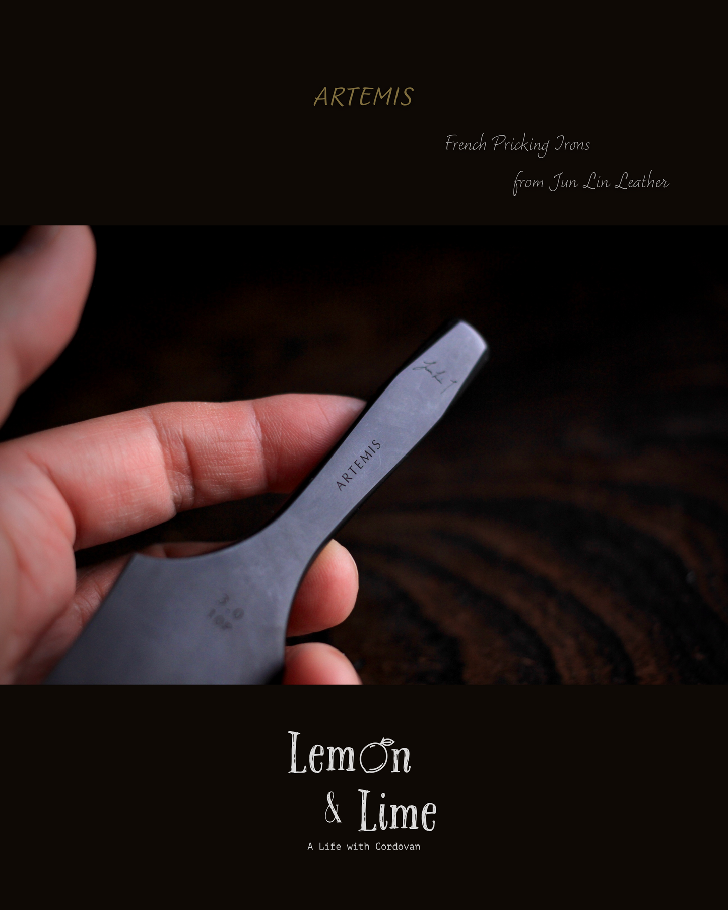 * ヨーロッパ目打ち - Artemis -【Jun Lin】French Pricking Irons