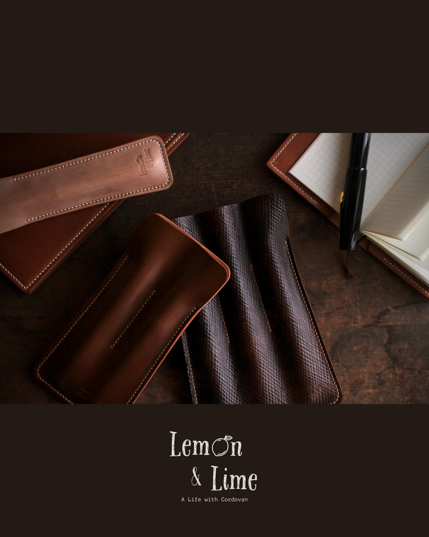 Shell Fountain Pen Sleeve【Horween】シェルコードバンの万年筆スリーブ