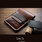 Shell Wallet / Vertical / Vertical Card Case w/ Flap (1-pocket)【Horween】シェルコードバンのフラップ付きの縦型カードケース