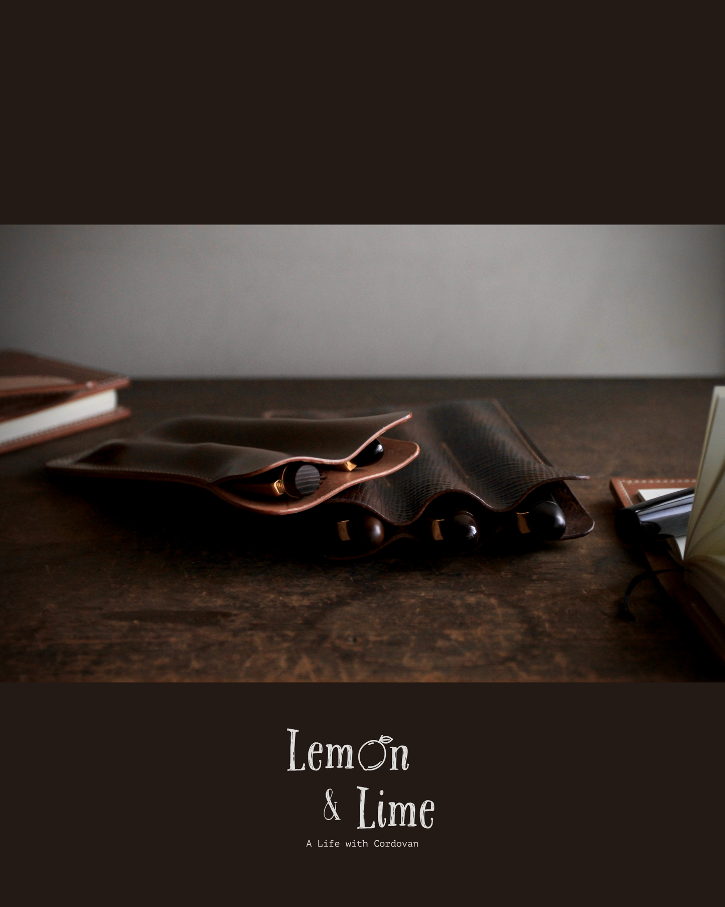 Shell Fountain Pen Sleeve【Horween】シェルコードバンの万年筆スリーブ