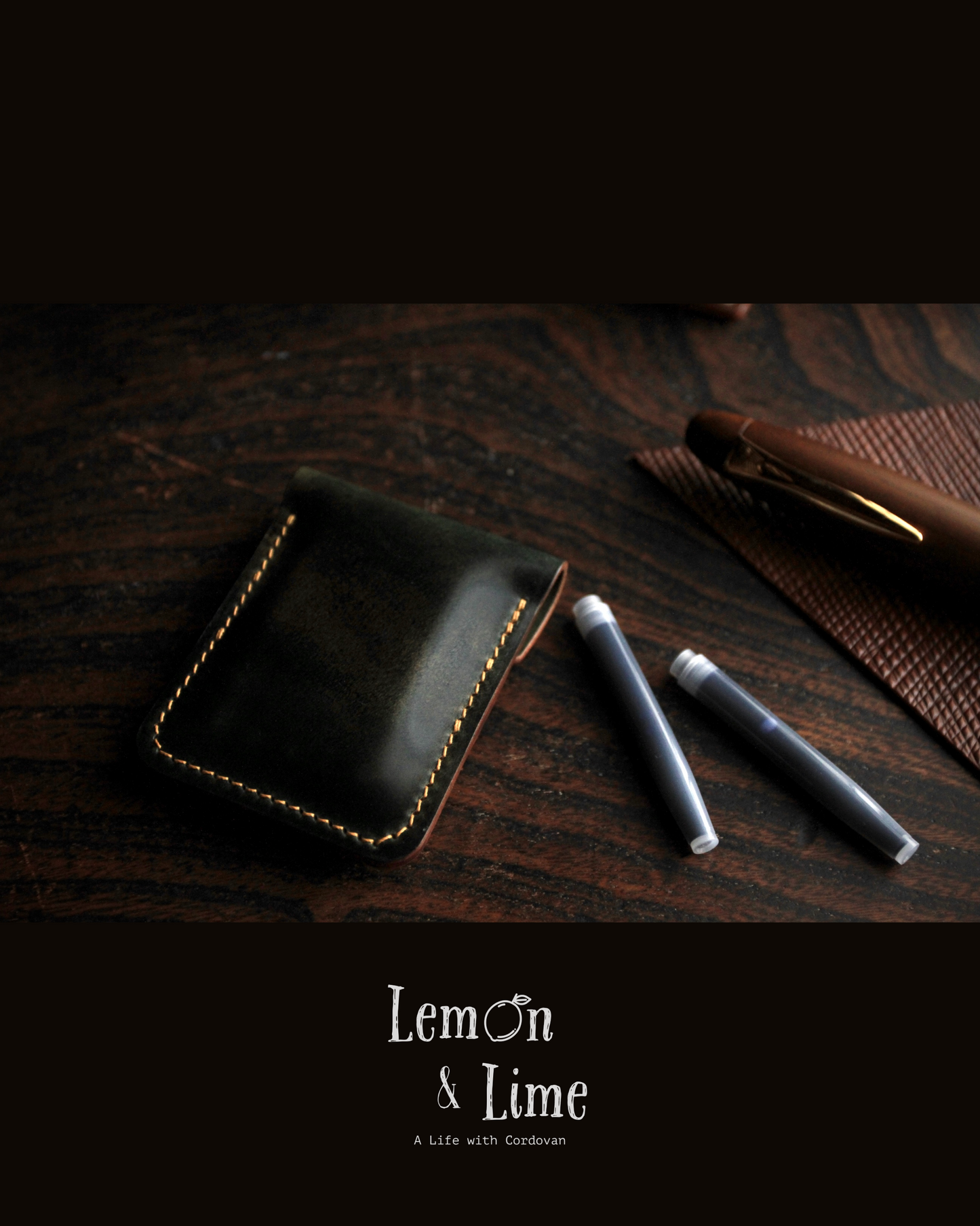 Shell Cartridges Case【Horween】シェルコードバンのカートリッジシース