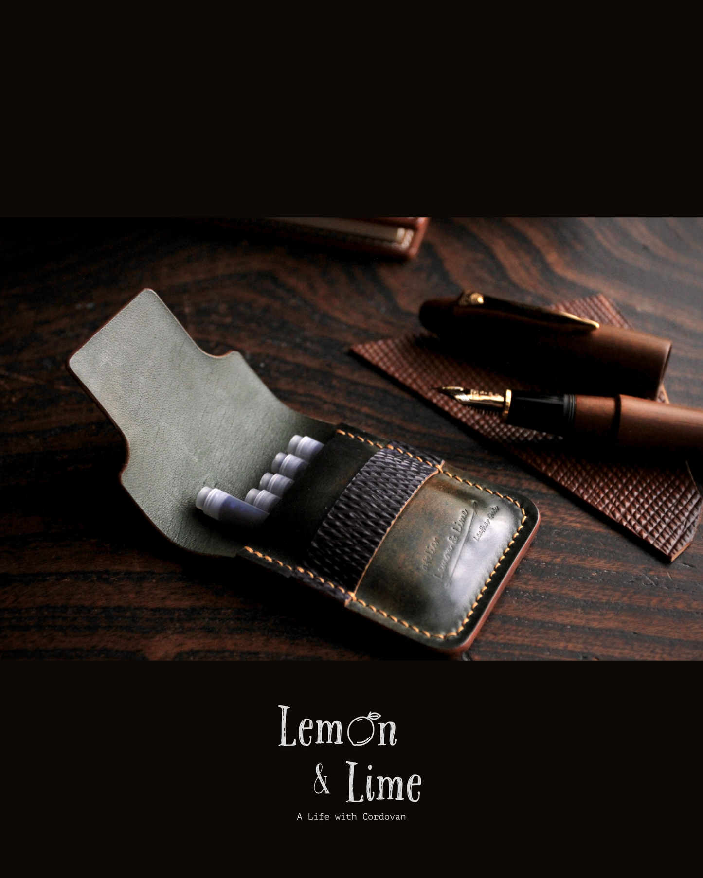 Shell Cartridges Case【Horween】シェルコードバンのカートリッジシース