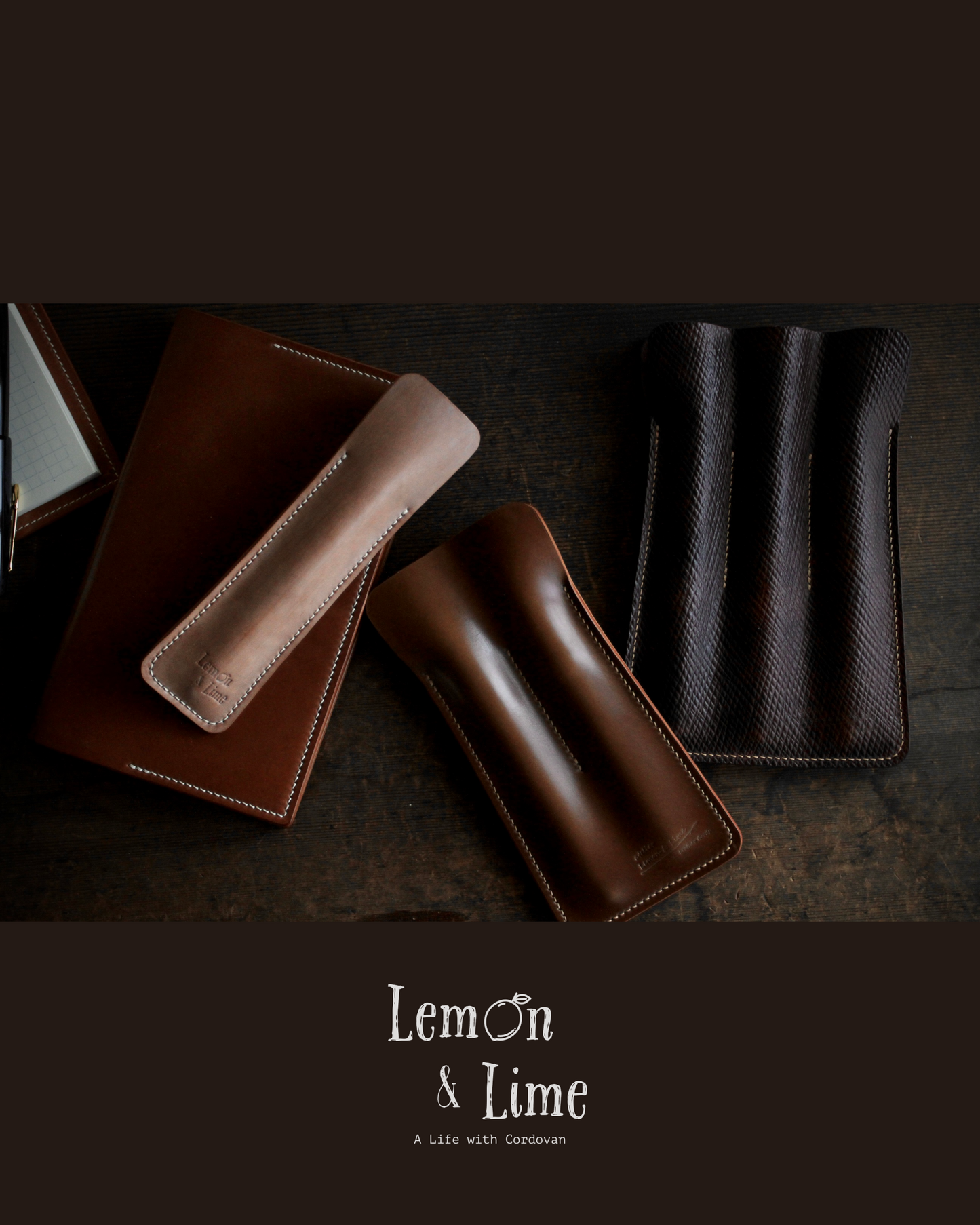 Shell Fountain Pen Sleeve【Horween】シェルコードバンの万年筆スリーブ