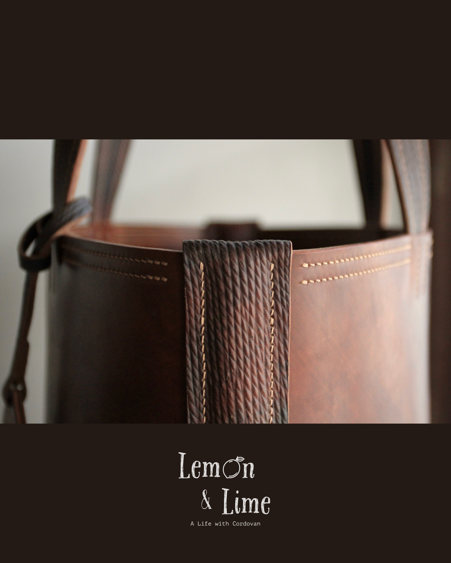 Shell Bag / Medium-Sized Shell Tote【Horween】シェルコードバンのトートバッグ、ミディアムサイズ