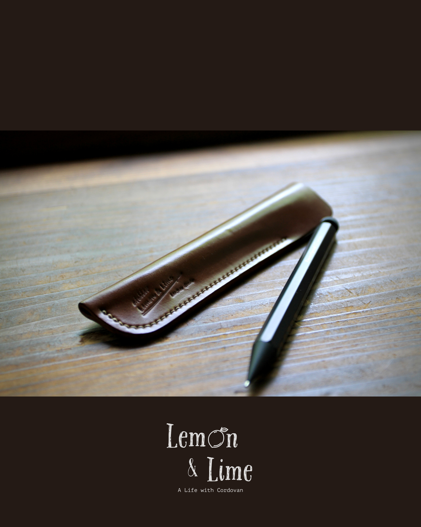 Shell Pen Sheath【Horween】シェルコードバンのペンシース