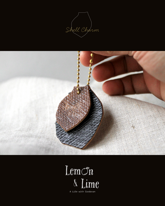 Shell Charm【Horween】シェルコードバン型のチャーム