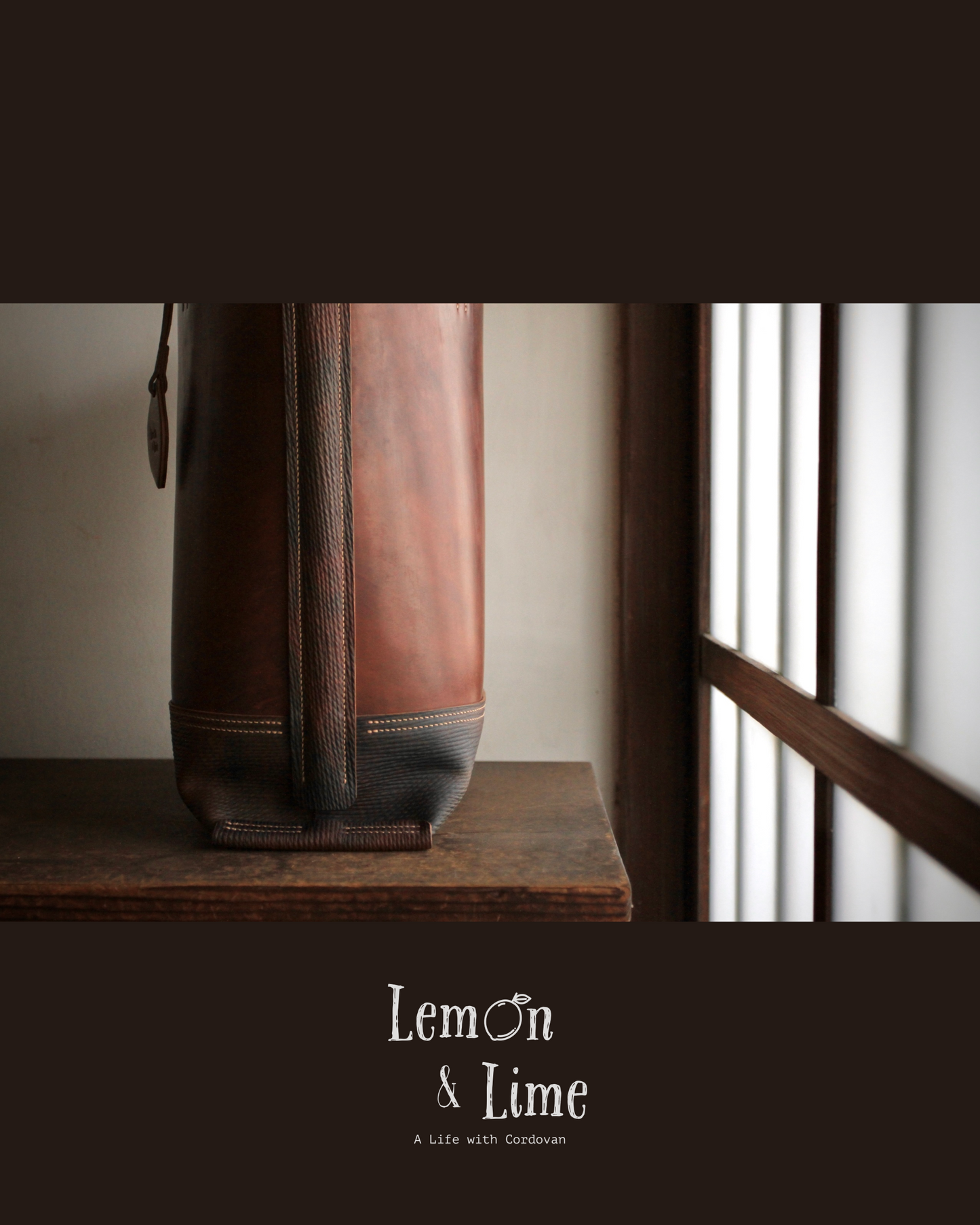 Shell Bag / Medium-Sized Shell Tote【Horween】シェルコードバンのトートバッグ、ミディアムサイズ