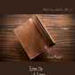 Shell Wallet / Simple / Mid-size Wallet【Horween】シェルコードバンのミディアムサイズのお財布