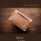 Shell Wallet / Simple / Mid-size Wallet【Horween】シェルコードバンのミディアムサイズのお財布
