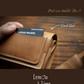Shell Wallet / Simple / Mid-size Wallet【Horween】シェルコードバンのミディアムサイズのお財布