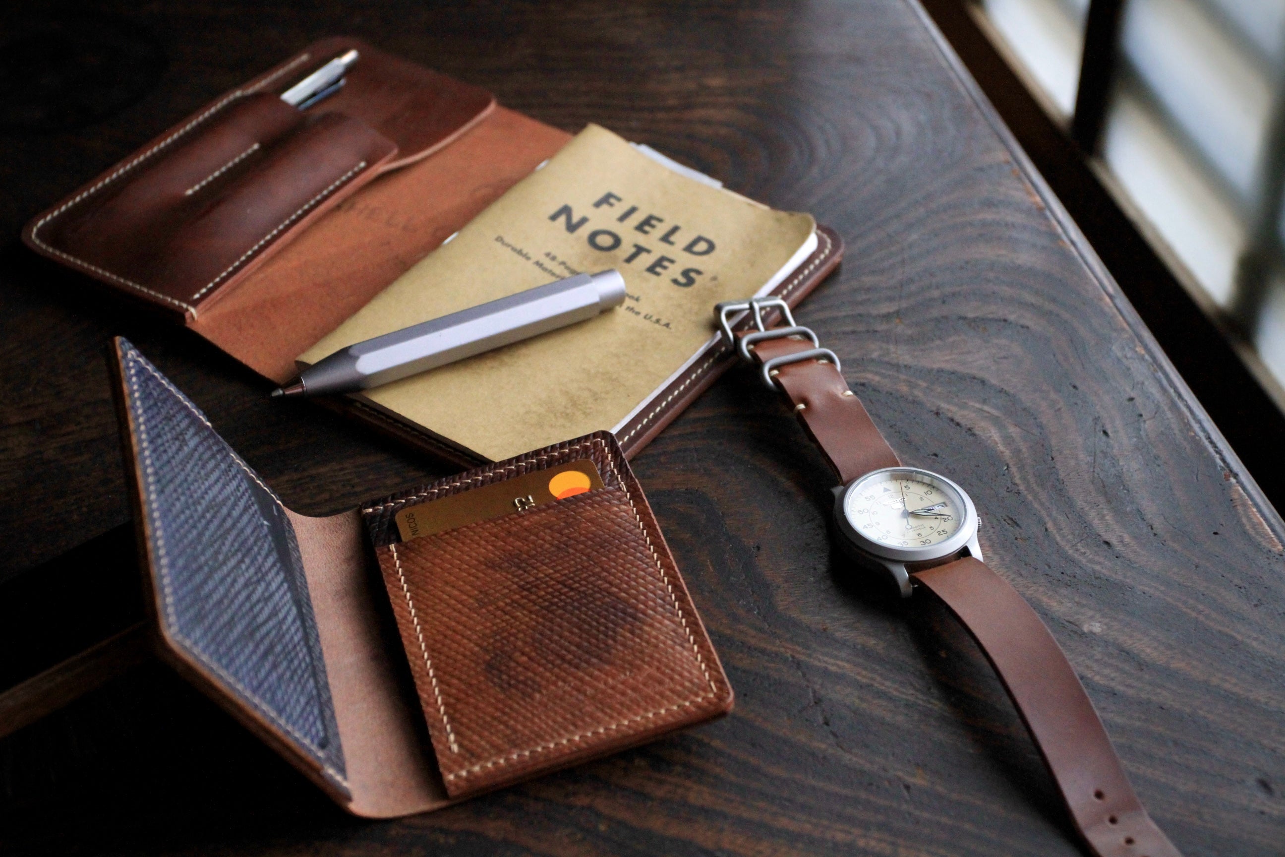 東京で、コードバンの巾着を作るアトリエです / atelier Lemon & Lime