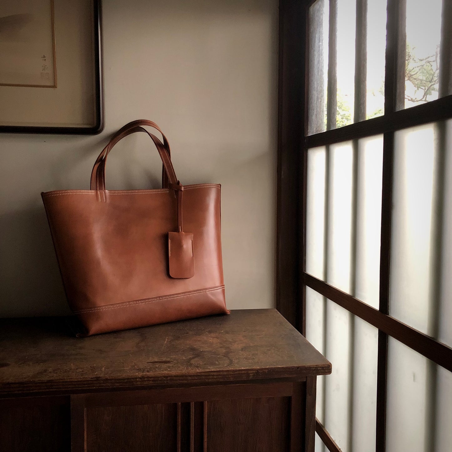 Shell Bag / Tote【Horween】シェルコードバンのトートバッグ
