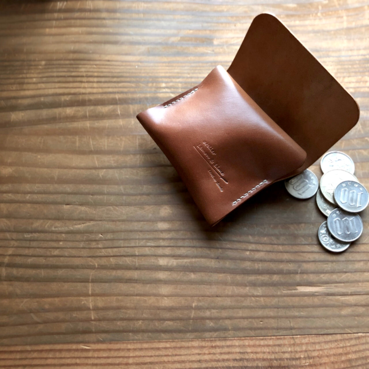 Shell Wallet / Simple / Coin Purse【Horween】シェルコードバンならではの小銭入れ