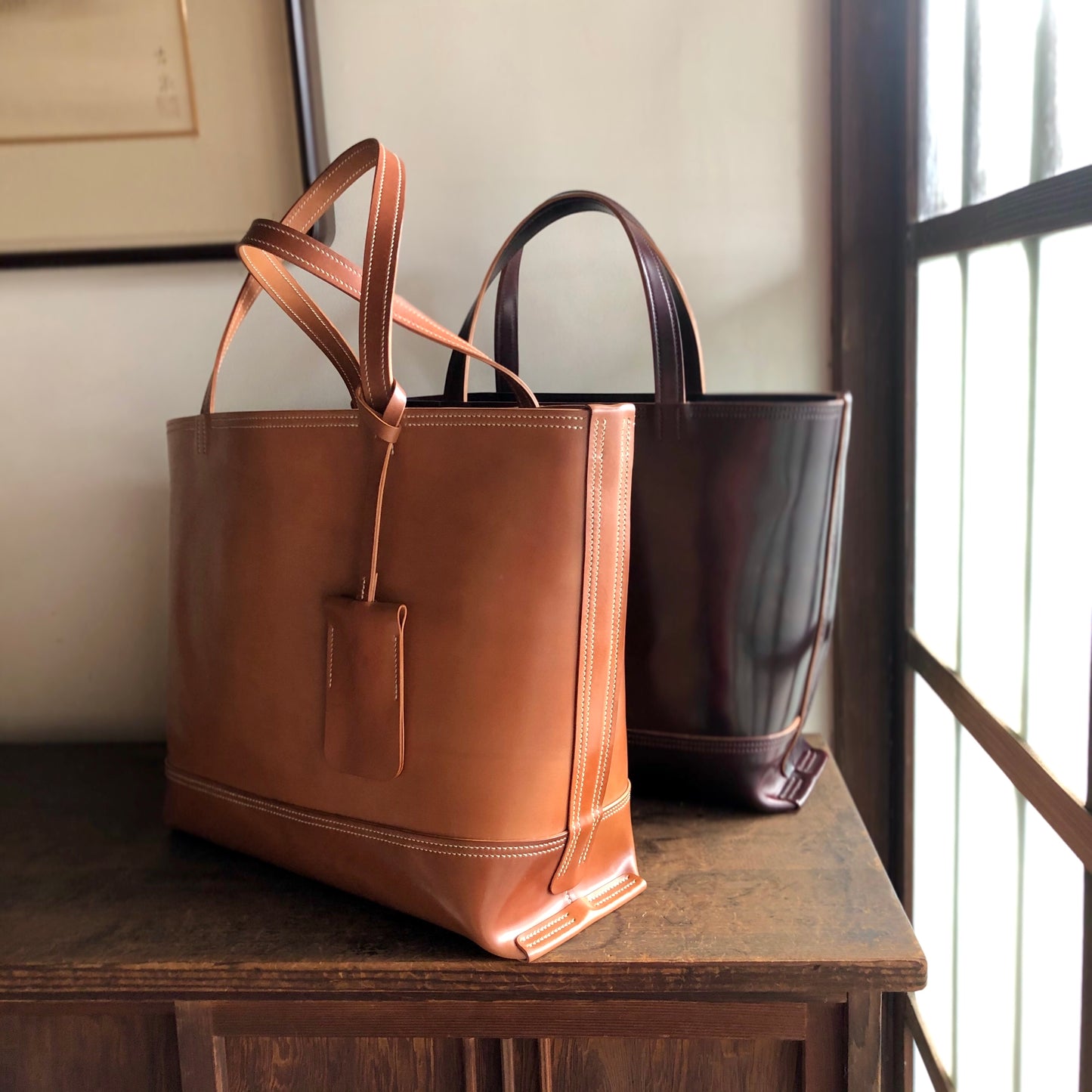 Shell Tote【Horween】シェルコードバンのトートバッグ