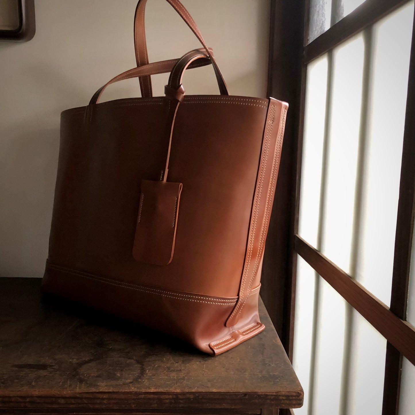 Shell Bag / Tote【Horween】シェルコードバンのトートバッグ